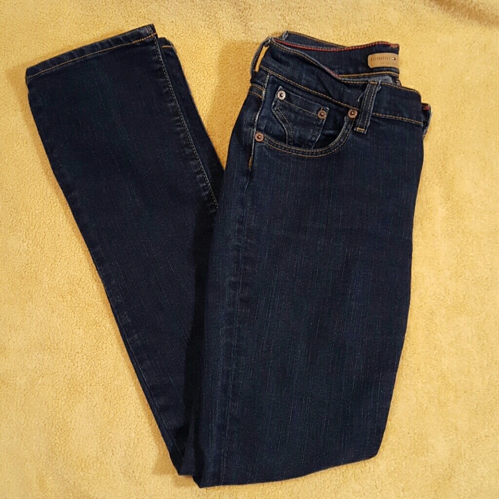 Tommy Jeans Dark Wash Jeans in Size 5 Junior
